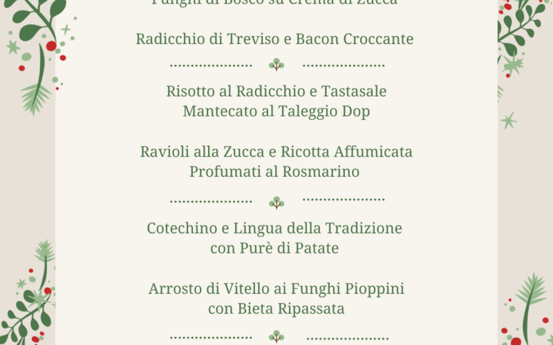 PRANZO DI NATALE 2023