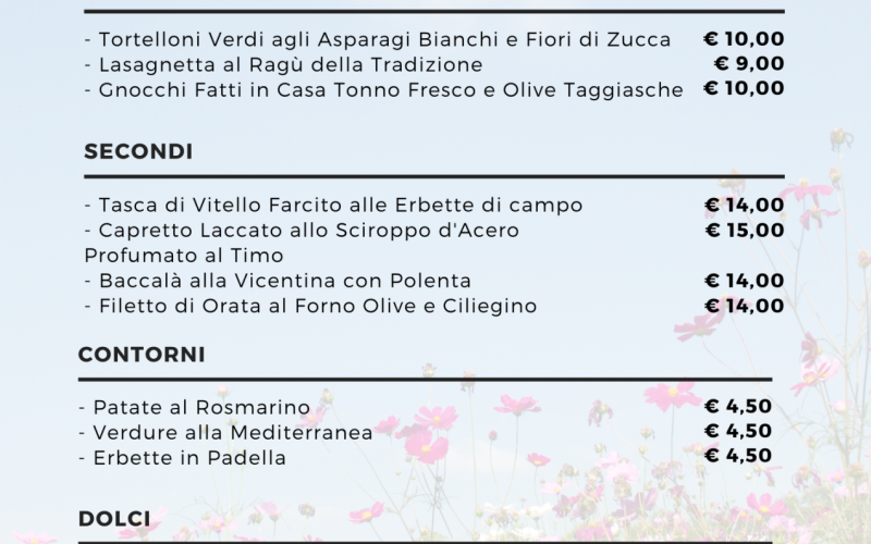 Pranzo di Pasqua per Asporto