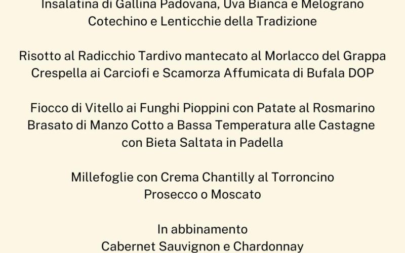 PRANZO DI NATALE 2022