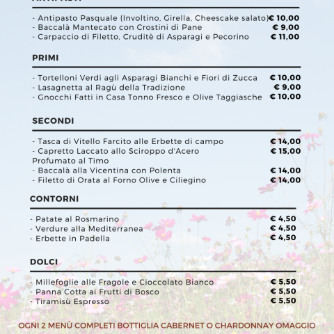 Immagine per Pranzo di Pasqua per Asporto